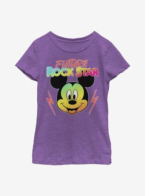 Disney Mickey Mouse Future Rockstar Youth Girls T-Shirt