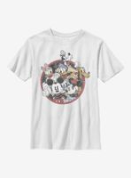 Disney Mickey Mouse Retro Groupie Youth T-Shirt