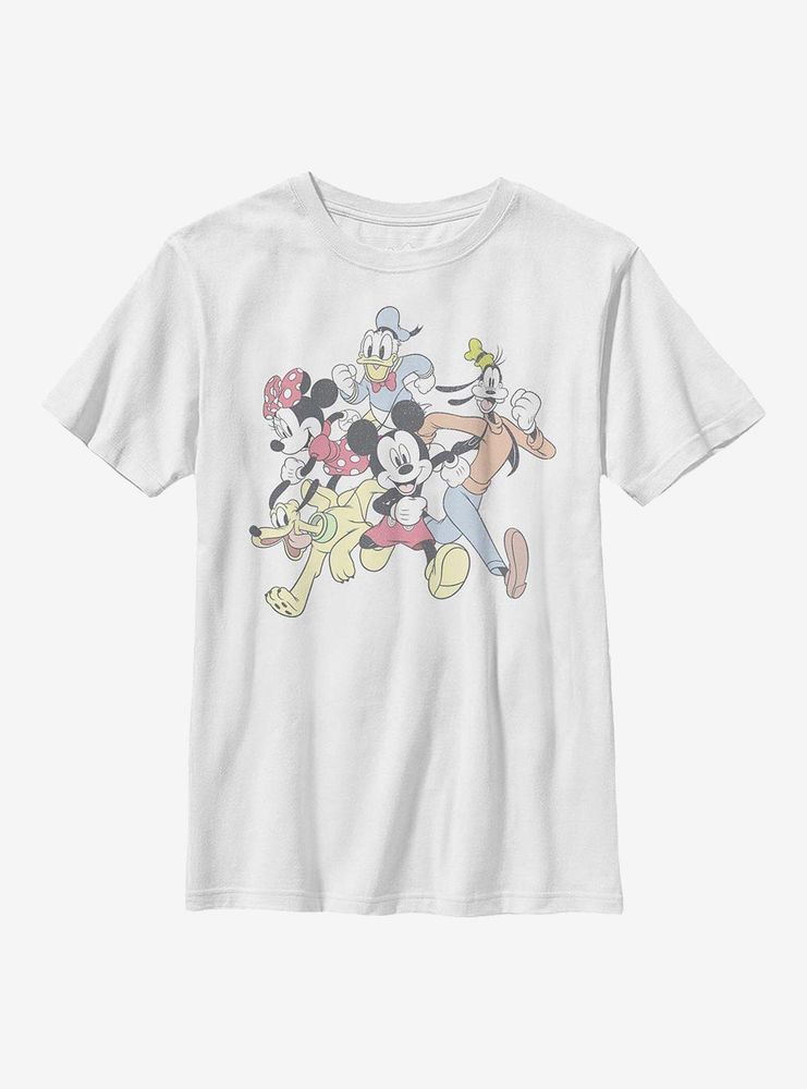 Disney Mickey Mouse Group Run Youth T-Shirt