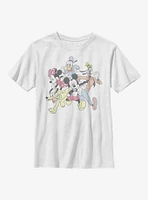 Disney Mickey Mouse Group Run Youth T-Shirt