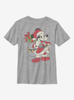 Disney Mickey Mouse Just Santa Youth T-Shirt