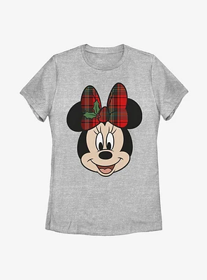 Disney Minnie Mouse Big Holiday Womens T-Shirt