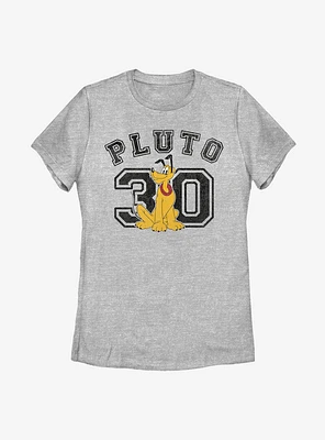 Disney Pluto Collegiate Womens T-Shirt