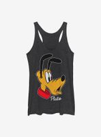 Disney Pluto Big Face Womens Tank Top