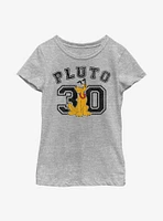Disney Pluto Collegiate Youth Girls T-Shirt