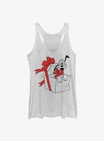 Disney Pluto Present Fill Womens Tank Top
