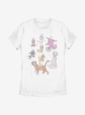 Disney Classic Kitties Womens T-Shirt
