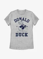 Disney Donald Duck Goes To College Womens T-Shirt