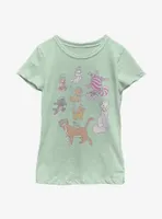 Disney Classic Kitties Youth Girls T-Shirt