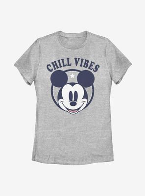 Disney Mickey Mouse Chill Vibes Womens T-Shirt