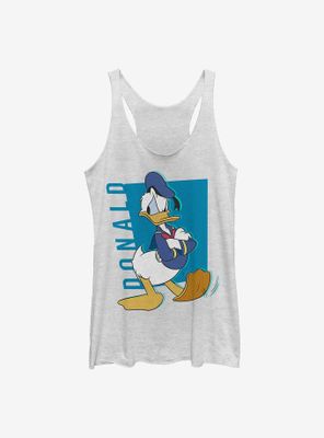 Disney Donald Duck Pop Womens Tank Top
