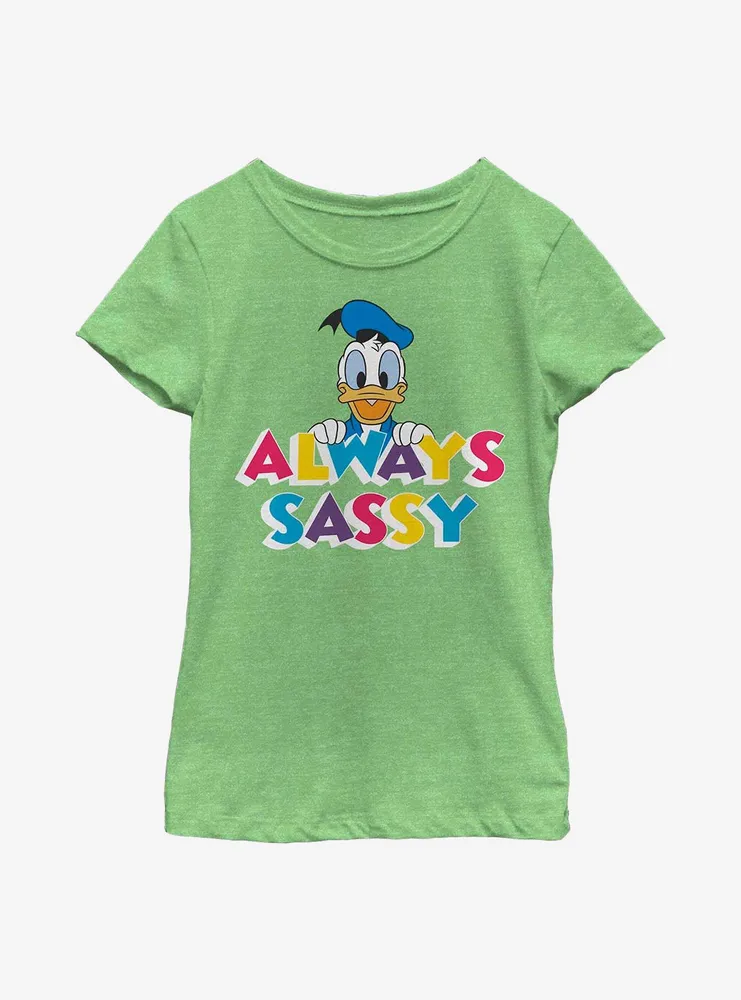 Disney Donald Duck Sassy Youth Girls T-Shirt