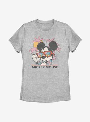 Disney Mickey Mouse Beach Womens T-Shirt
