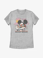 Disney Mickey Mouse Beach Womens T-Shirt