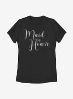 Disney Mickey Mouse Maid Of Honor Womens T-Shirt