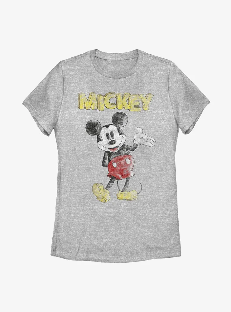 Disney Mickey Mouse Sketchy Womens T-Shirt