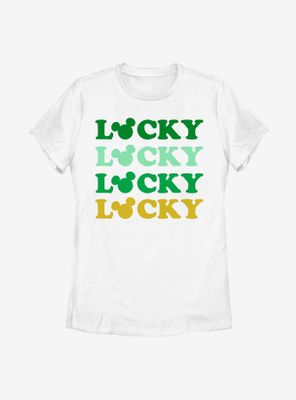 Disney Mickey Mouse Lucky Ears Womens T-Shirt