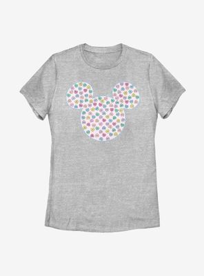 Disney Mickey Mouse Candy Ears Womens T-Shirt