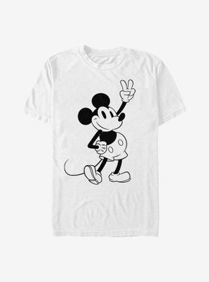 Disney Mickey Mouse Simple Outline T-Shirt