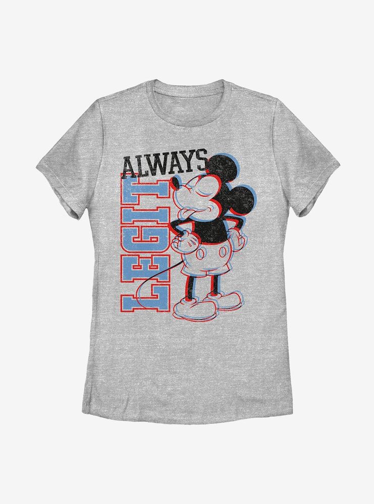 Disney Mickey Mouse Legit Mick Womens T-Shirt