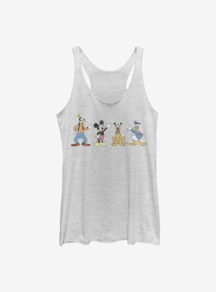 Disney Mickey Mouse Groupie Womens Tank Top