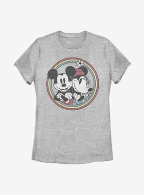 Disney Mickey Mouse Retro Minnie Womens T-Shirt