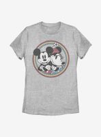 Disney Mickey Mouse Retro Minnie Womens T-Shirt