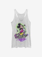 Disney Mickey Mouse Airbrush Womens Tank Top