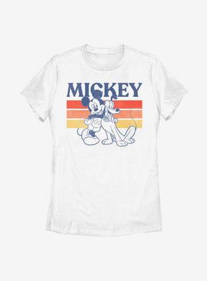 Disney Mickey Mouse Retro Squad Womens T-Shirt