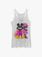 Disney Mickey Mouse Airbrushed Womens Tank Top