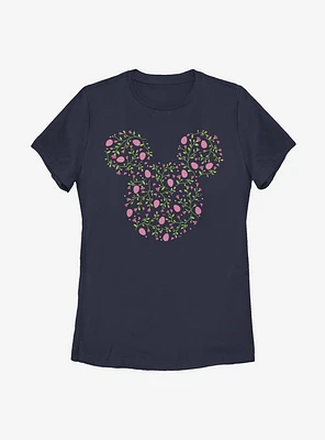 Disney Mickey Mouse Shabby Chic Egg Womens T-Shirt