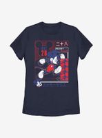 Disney Mickey Mouse Sporty Technical Womens T-Shirt