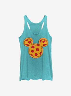 Disney Mickey Mouse Pizza Ears Womens Tank Top