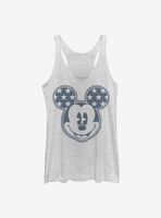 Disney Mickey Mouse Star Ears Womens Tank Top