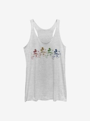 Disney Mickey Mouse Walk Womens Tank Top