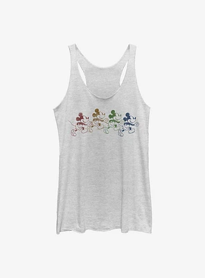 Disney Mickey Mouse Walk Womens Tank Top