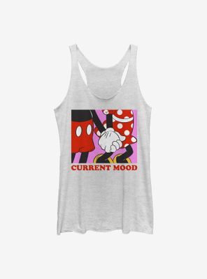 Disney Mickey Mouse Current Mood Womens Tank Top