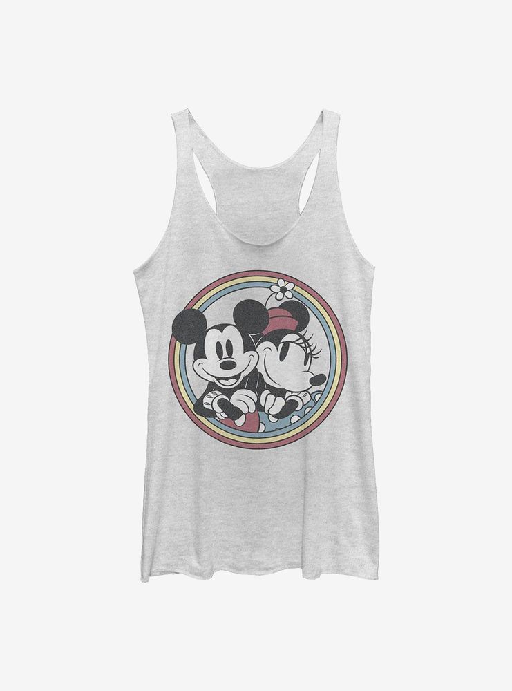 Disney Mickey & Minnie Mouse Tank Top Black Women's Size Medium