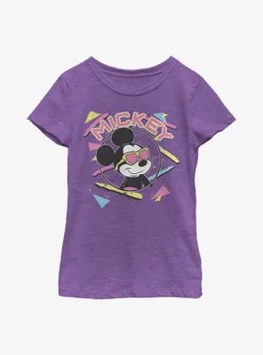 Disney Mickey Mouse 90's Youth Girls T-Shirt