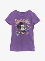 Disney Mickey Mouse 90's Youth Girls T-Shirt