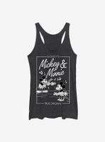 Disney Mickey Mouse Minnie Music Cover Womens Tank Top