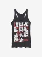 Disney Mickey Mouse Expression Grid Womens Tank Top