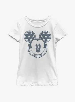 Disney Mickey Mouse Star Ears Youth Girls T-Shirt