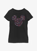 Disney Mickey Mouse Stars And Ears Youth Girls T-Shirt