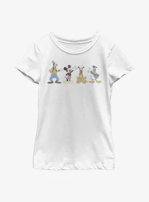 Disney Mickey Mouse Groupie Youth Girls T-Shirt