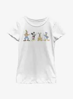 Disney Mickey Mouse Groupie Youth Girls T-Shirt