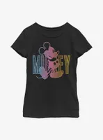 Disney Mickey Mouse Gradient Youth Girls T-Shirt