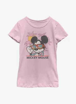 Disney Mickey Mouse Beach Youth Girls T-Shirt