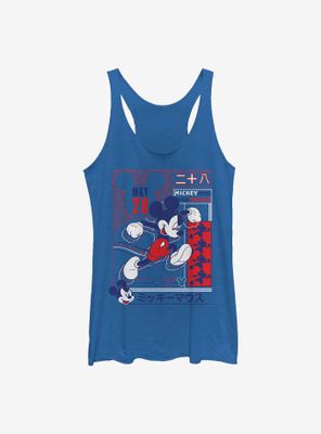Disney Mickey Mouse Sporty Technical Womens Tank Top