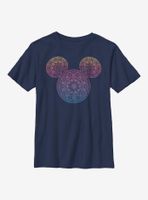 Disney Mickey Mouse Mandala Fill Youth T-Shirt